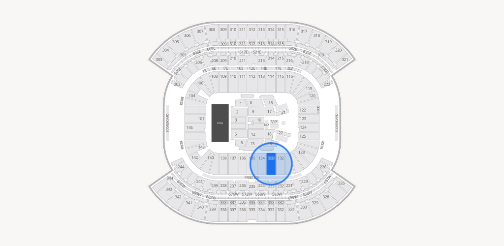 Nissan Stadium Seating Chart