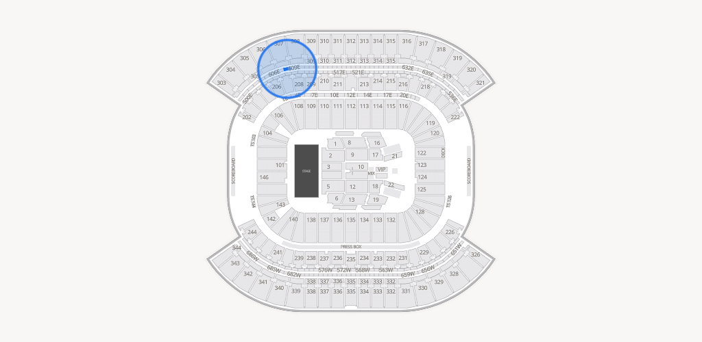 Nissan Stadium Seating Chart