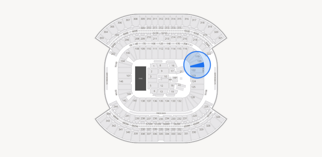 Nissan Stadium Seating Chart