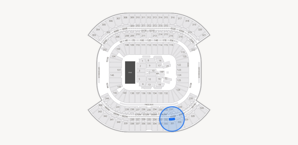Nissan Stadium Seating Chart