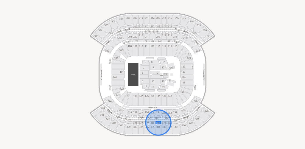 Nissan Stadium Seating Chart