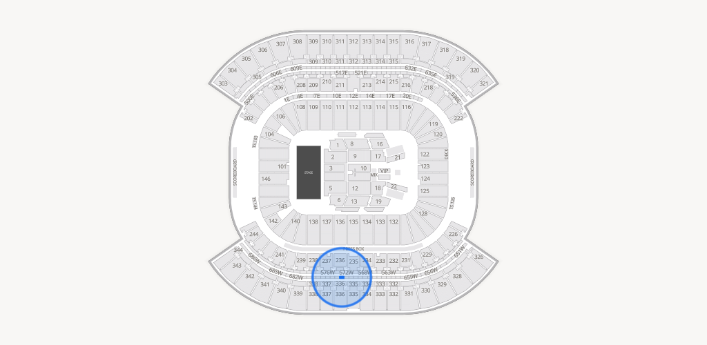 Nissan Stadium Seating Chart