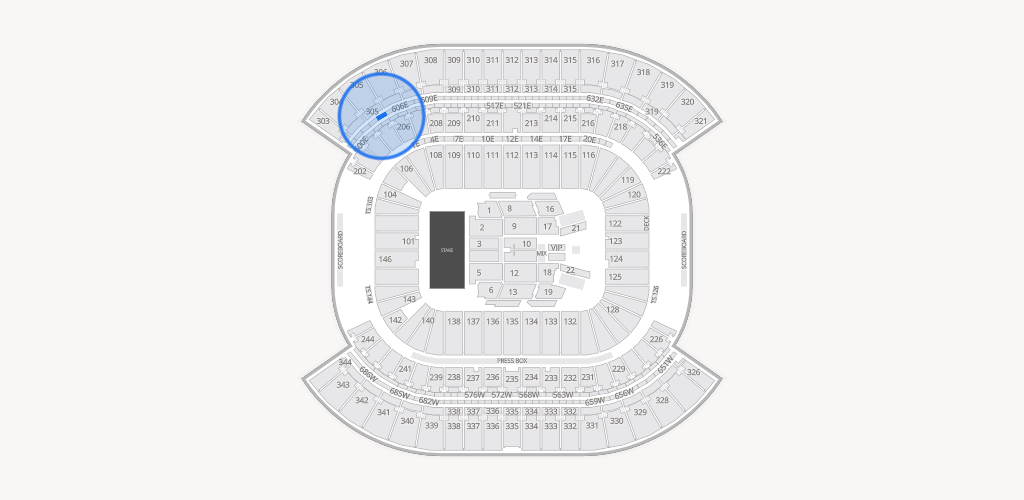 Nissan Stadium Seating Chart