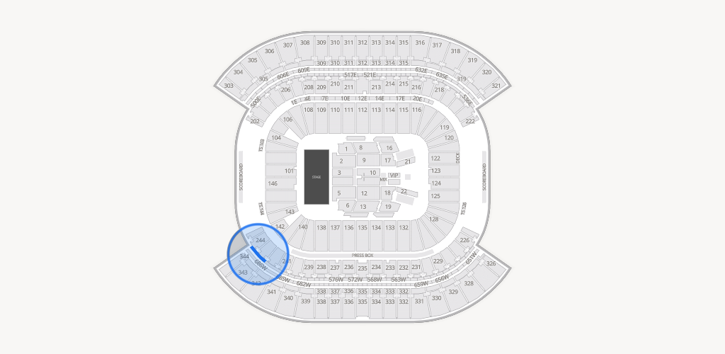 Nissan Stadium Seating Chart