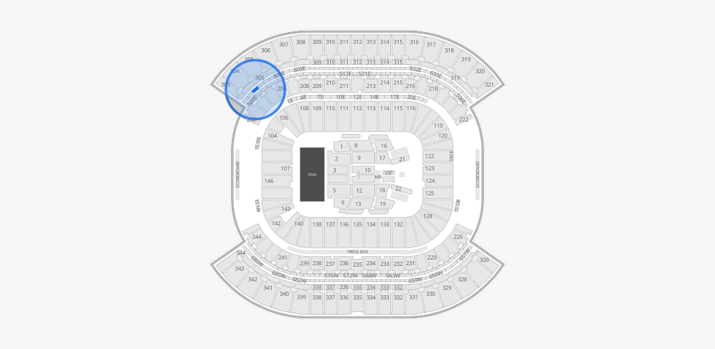 Nissan Stadium Seating Chart