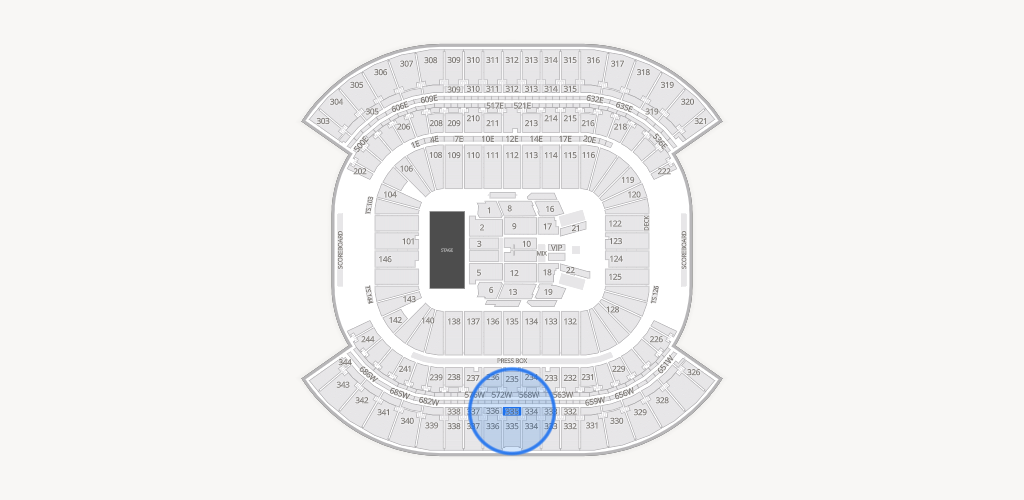 Nissan Stadium Seating Chart