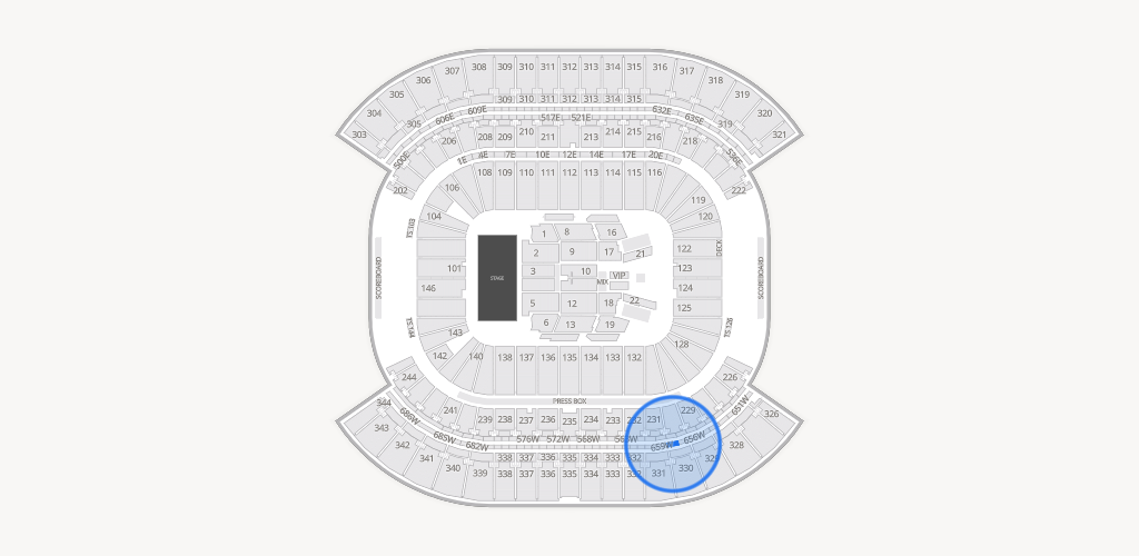 Nissan Stadium Seating Chart