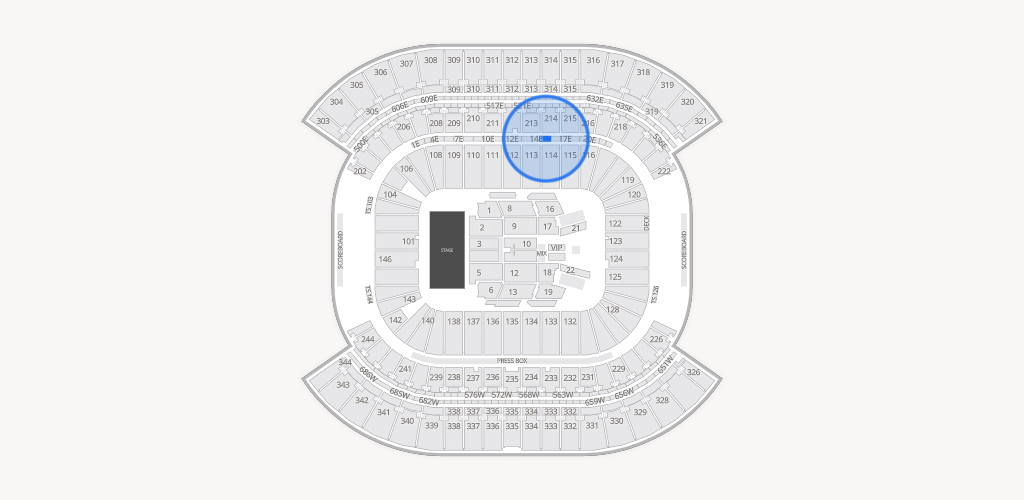 Nissan Stadium Seating Chart