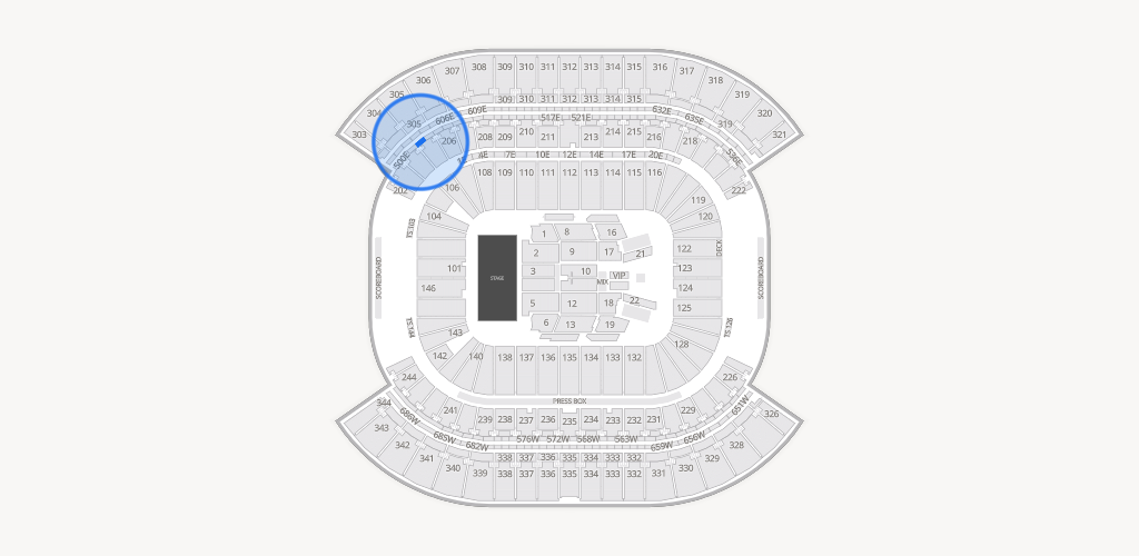 Nissan Stadium Seating Chart