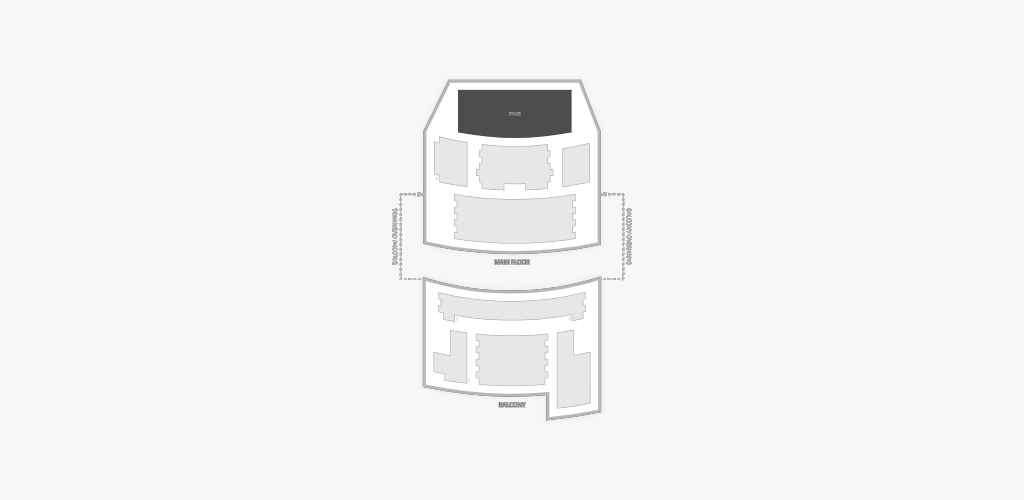 NorShor Theatre Seating Chart