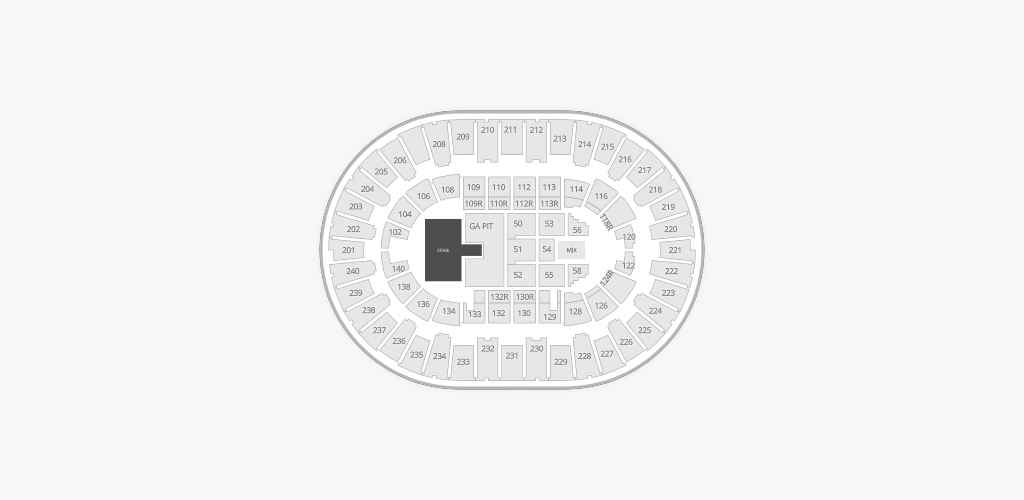 North Charleston Coliseum Seating Chart