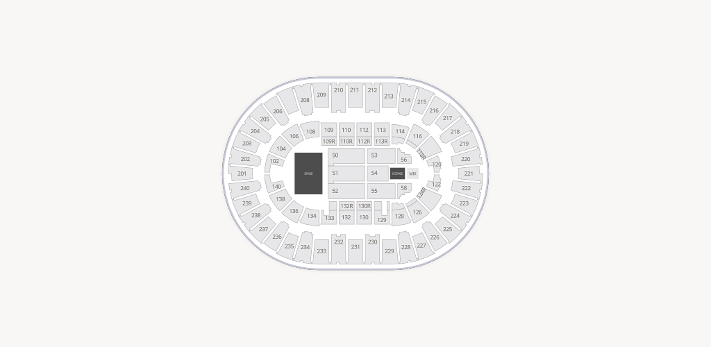 North Charleston Coliseum Seating Chart