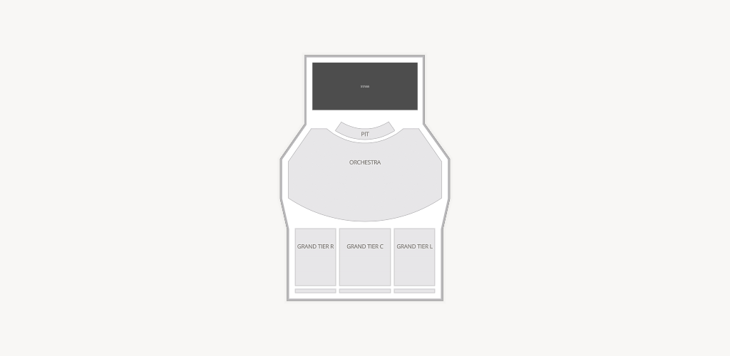North Charleston Performing Arts Center Seating Chart