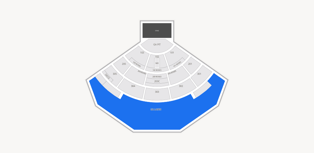 North Island Credit Union Amphitheatre Seating Chart