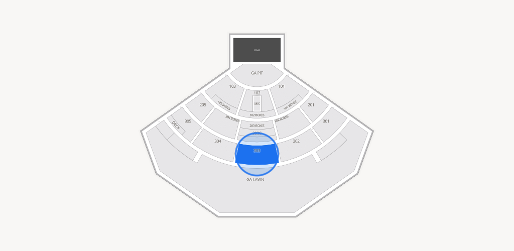 North Island Credit Union Amphitheatre Seating Chart