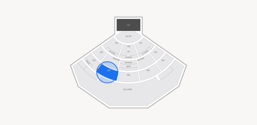 North Island Credit Union Amphitheatre Seating Chart