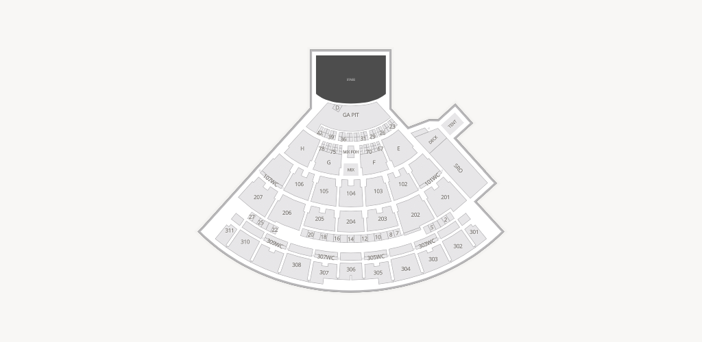 Northwell Health at Jones Beach Theater Seating Chart