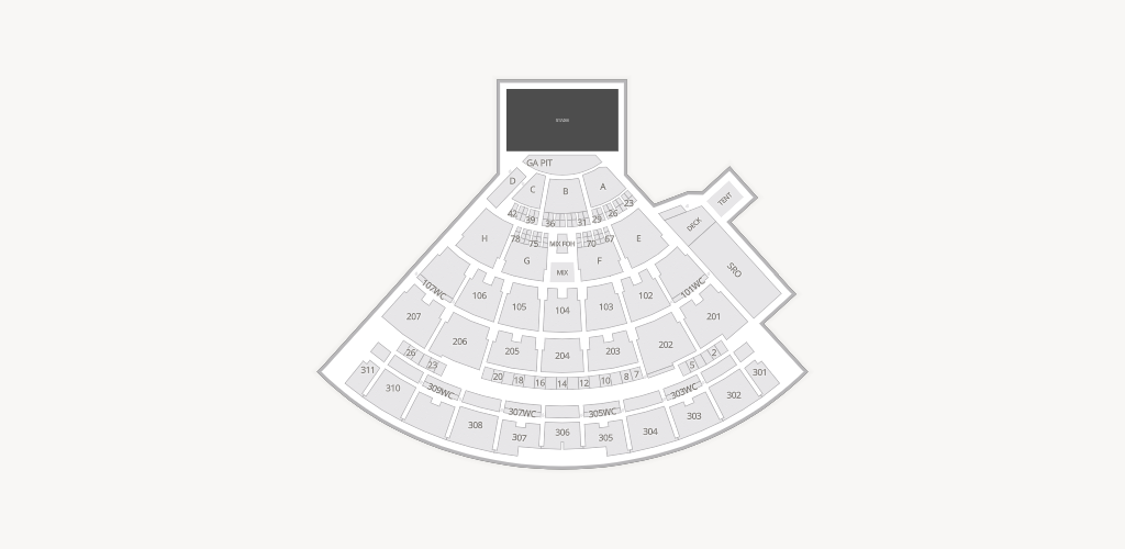 Northwell Health at Jones Beach Theater Seating Chart