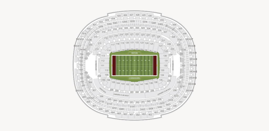 Northwest Stadium Seating Chart