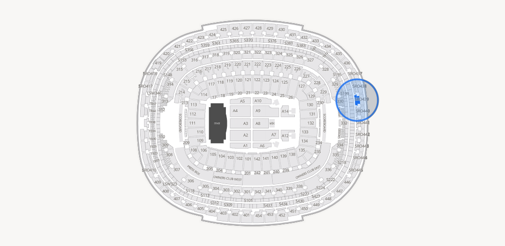 Northwest Stadium Seating Chart