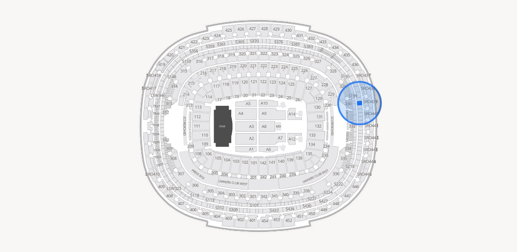 Northwest Stadium Seating Chart