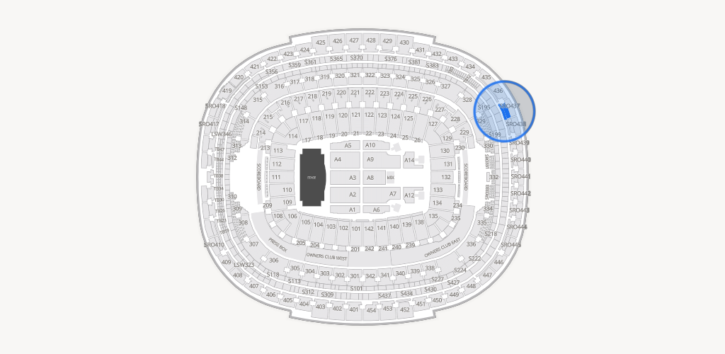 Northwest Stadium Seating Chart
