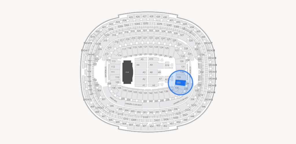 Northwest Stadium Seating Chart