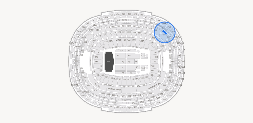 Northwest Stadium Seating Chart