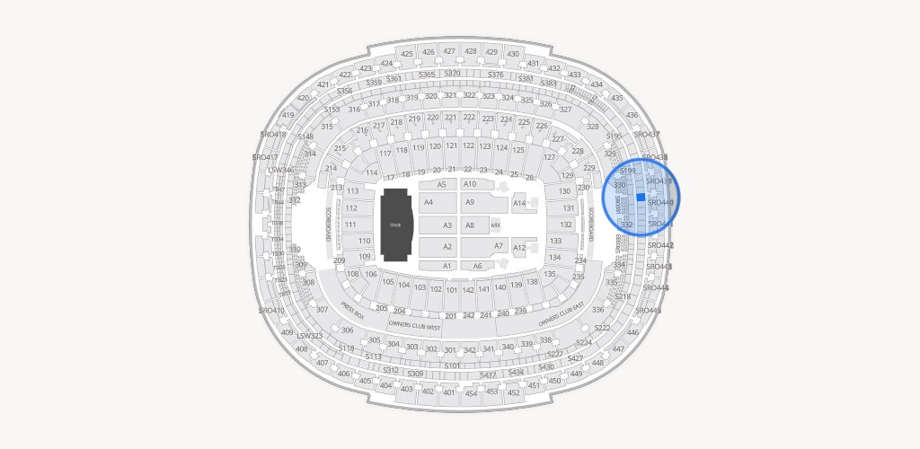 Northwest Stadium Seating Chart