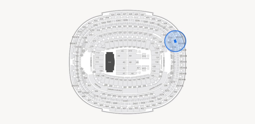 Northwest Stadium Seating Chart