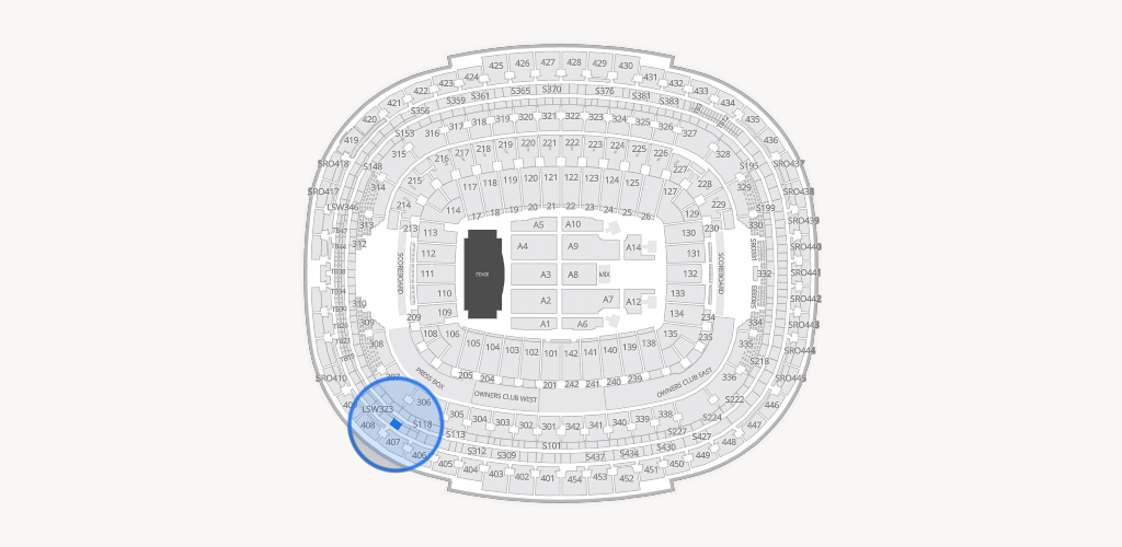 Northwest Stadium Seating Chart