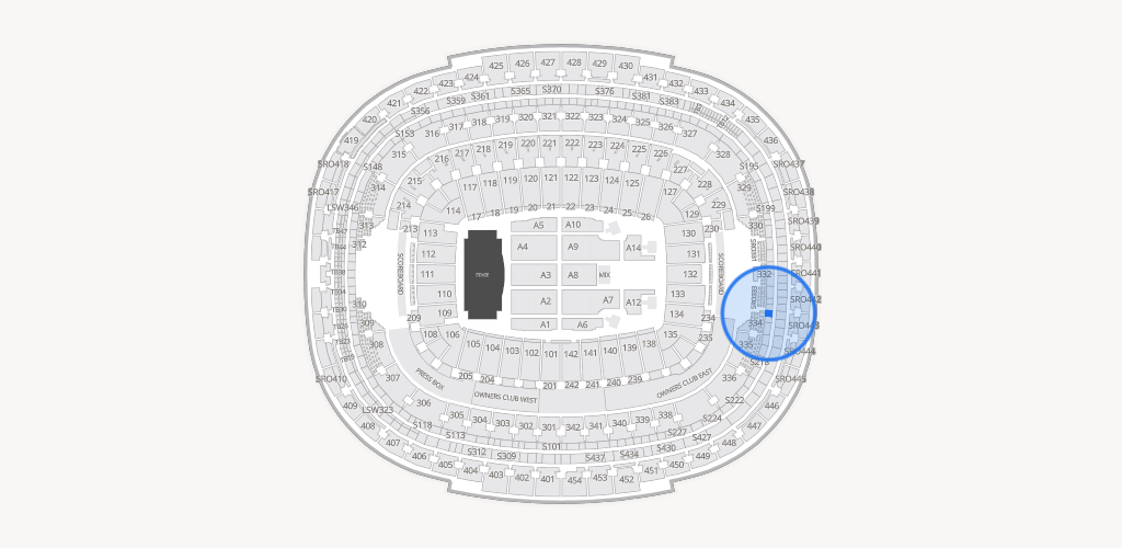 Northwest Stadium Seating Chart