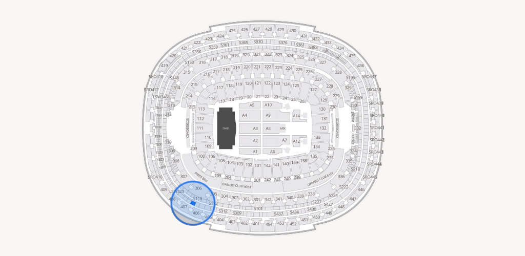 Northwest Stadium Seating Chart