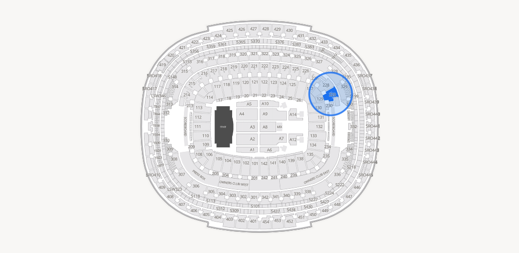 Northwest Stadium Seating Chart