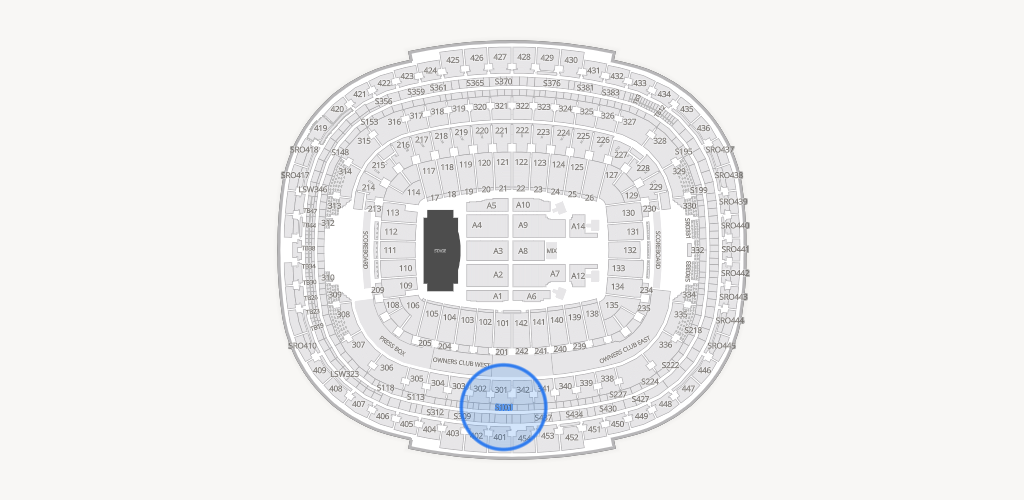 Northwest Stadium Seating Chart