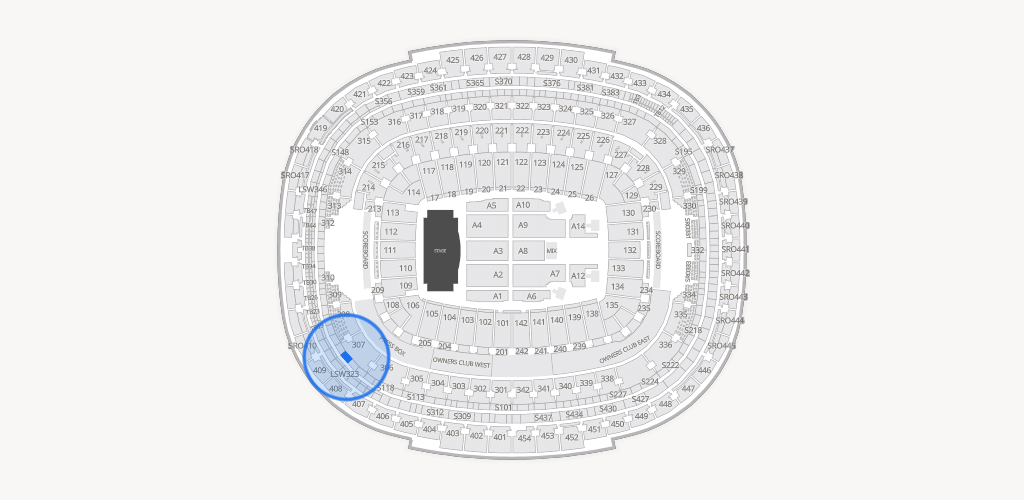 Northwest Stadium Seating Chart