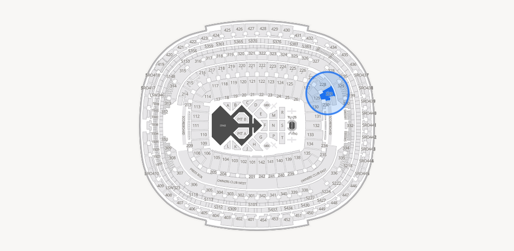 Northwest Stadium Seating Chart