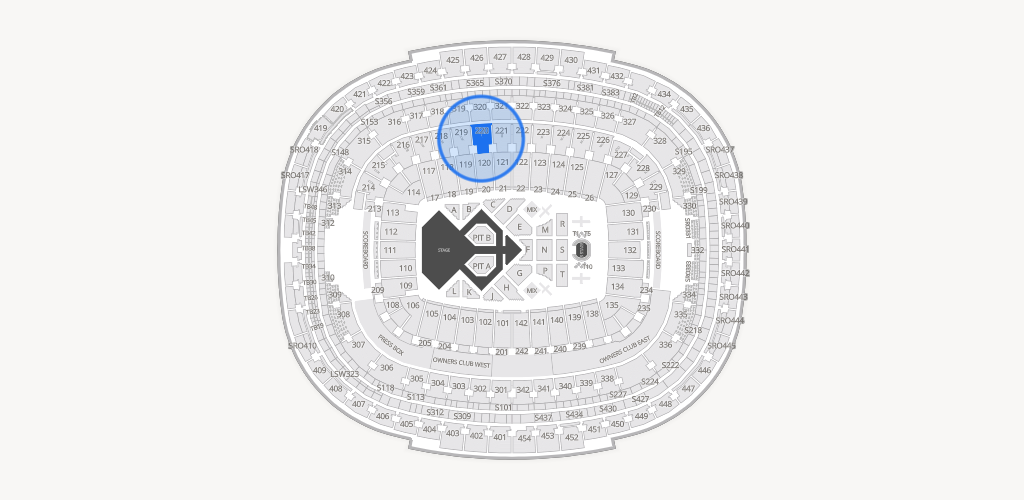 Northwest Stadium Seating Chart