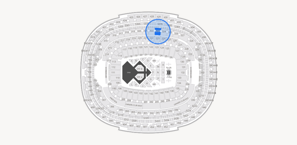 Northwest Stadium Seating Chart