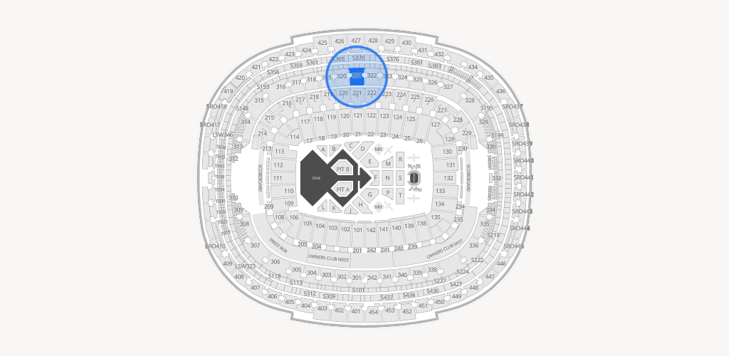 Northwest Stadium Seating Chart