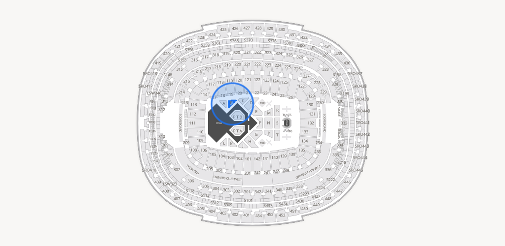 Northwest Stadium Seating Chart