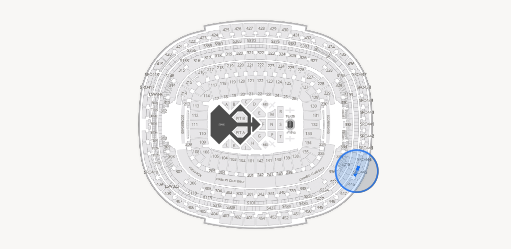 Northwest Stadium Seating Chart