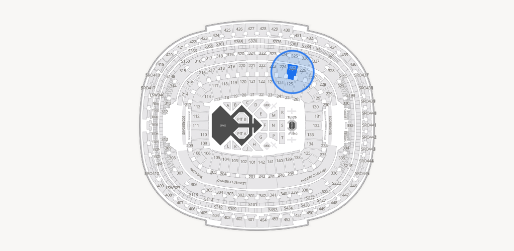 Northwest Stadium Seating Chart