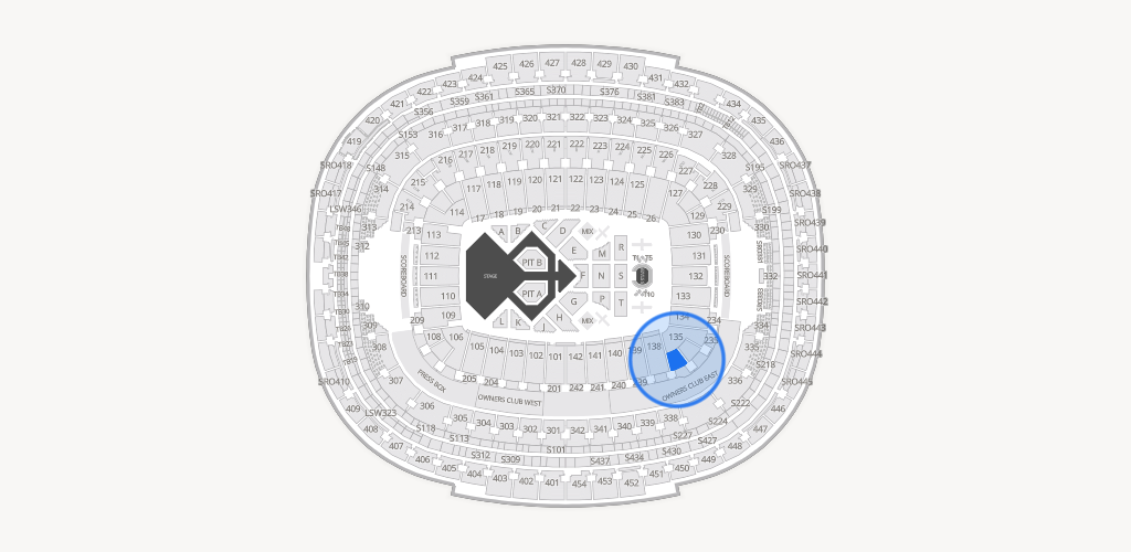 Northwest Stadium Seating Chart