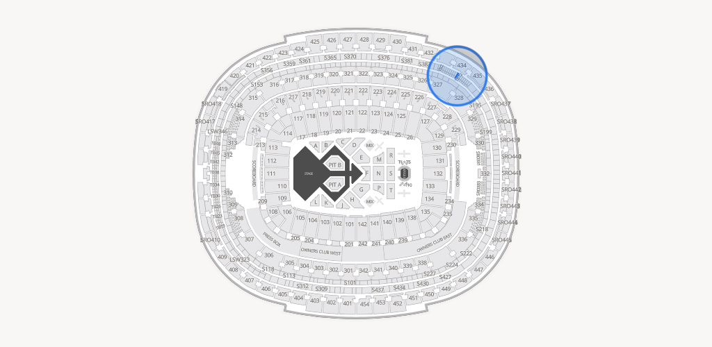 Northwest Stadium Seating Chart