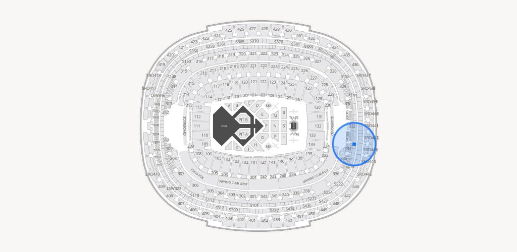 Northwest Stadium Seating Chart