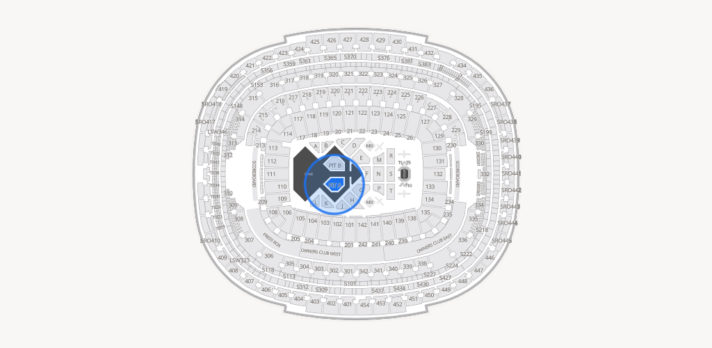 Northwest Stadium Seating Chart