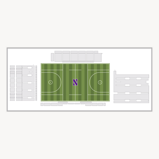 Northwestern Medicine Field at Martin Stadium seating chart