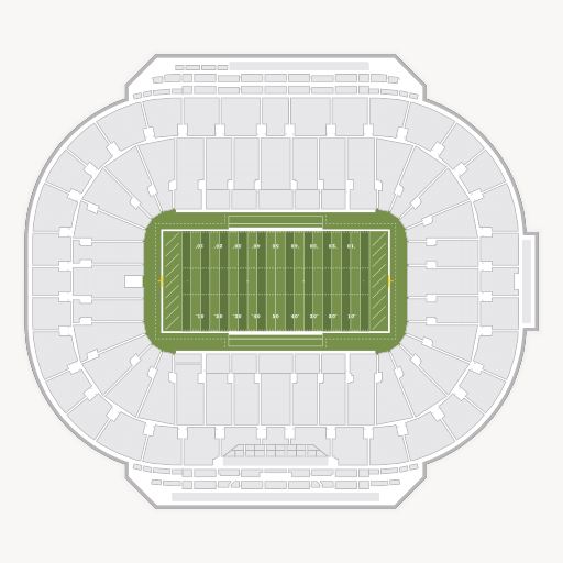 Notre Dame Stadium seating chart