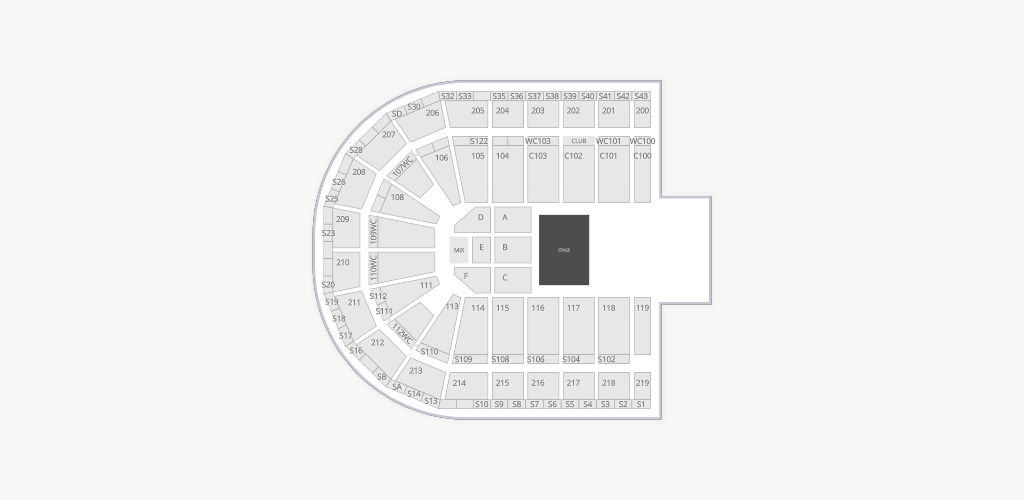 Now Arena Seating Chart